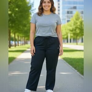 Nike Women's Black Track Pants Size: XXL